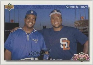 Chris Gwynn / Tony Gwynn [Gold Hologram] #83