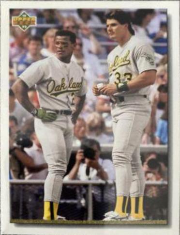 Diamond Skills Checklist: Rickey Henderson / Jose Canseco #640