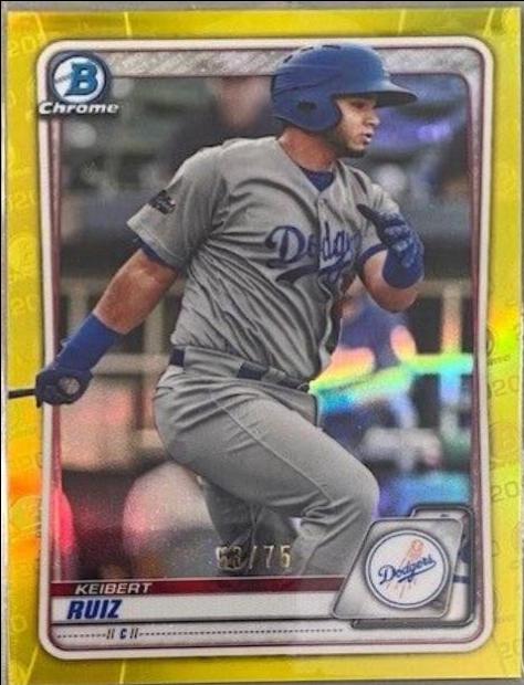 Keibert Ruiz [Yellow Refractor] #BCP-143