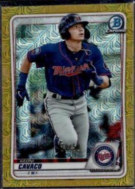 Keoni Cavaco [Gold Refractor Mega Box Mojo] #BCP-180