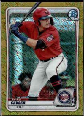 Keoni Cavaco [Gold Shimmer Refractor] #BCP-118