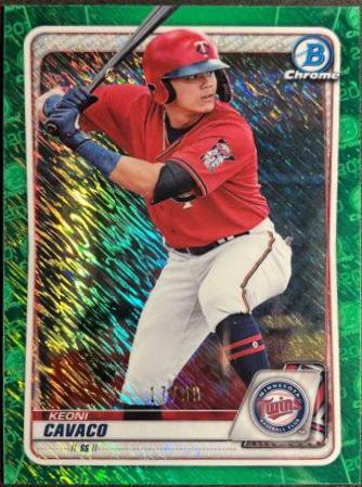 Keoni Cavaco [Green Shimmer Refractor] #BCP-118