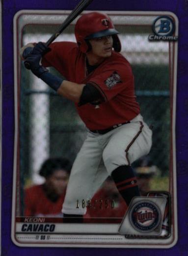 Keoni Cavaco [Purple Refractor] #BCP-118