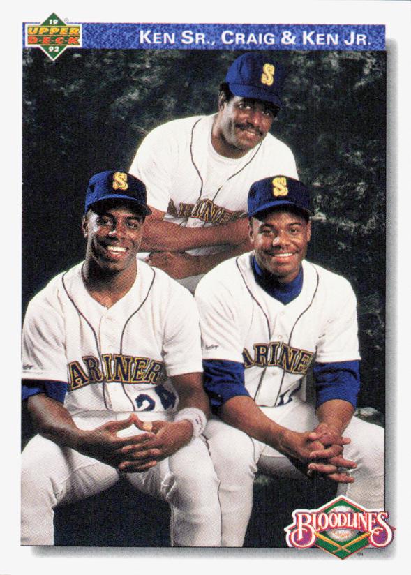 Ken Griffey Sr. / Craig Griffey / Ken Griffey Jr. #85