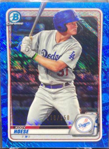 Kody Hoese [Blue Shimmer Refractor] #BCP-4