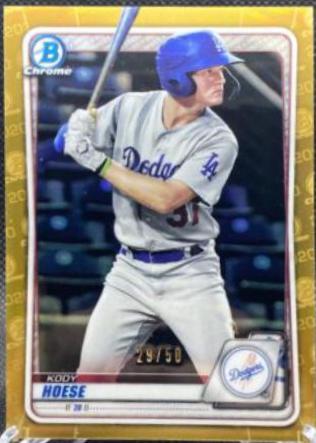 Kody Hoese [Gold Refractor] #BCP-4