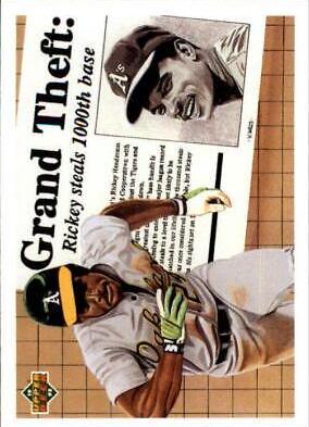 Rickey Henderson [Gold Hologram] #782