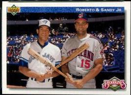 Roberto Alomar / Sandy Alomar Jr. [Gold Hologram] #81