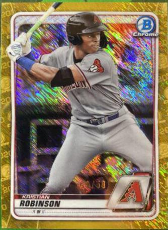 Kristian Robinson [Gold Shimmer Refractor] #BCP-27
