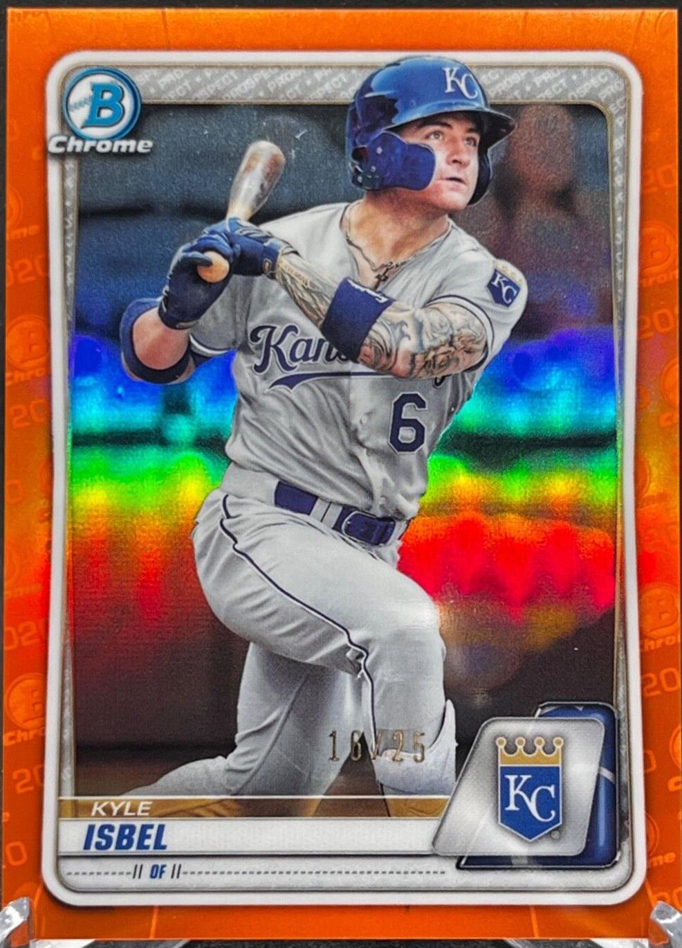 Kyle Isbel [Orange Refractor] #BCP-165