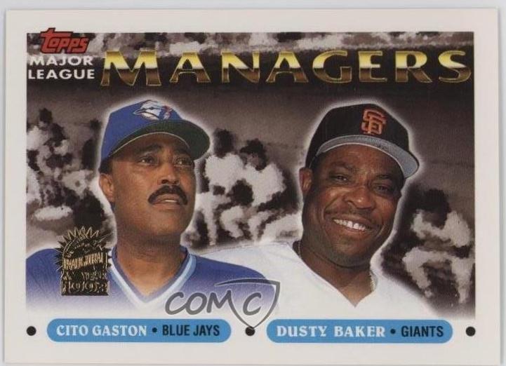 Cito Gaston / Dusty Baker [Marlins Inaugural] #514