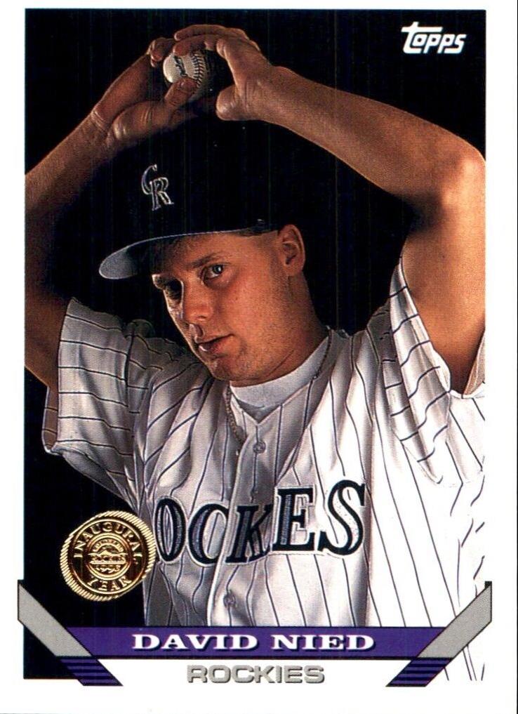 David Nied [Rockies Inaugural] #444