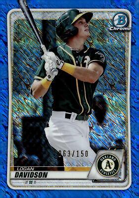 Logan Davidson [Blue Shimmer Refractor] #BCP-88