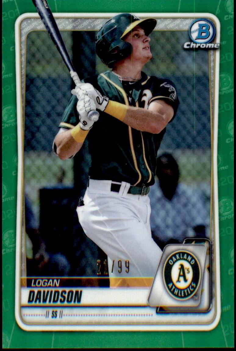 Logan Davidson [Green Refractor] #BCP-88