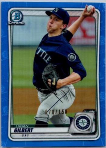 Logan Gilbert [Blue Refractor] #BCP-58