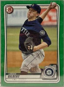 Logan Gilbert [Green Shimmer Refractor] #BCP-58
