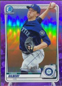 Logan Gilbert [Purple Refractor] #BCP-58
