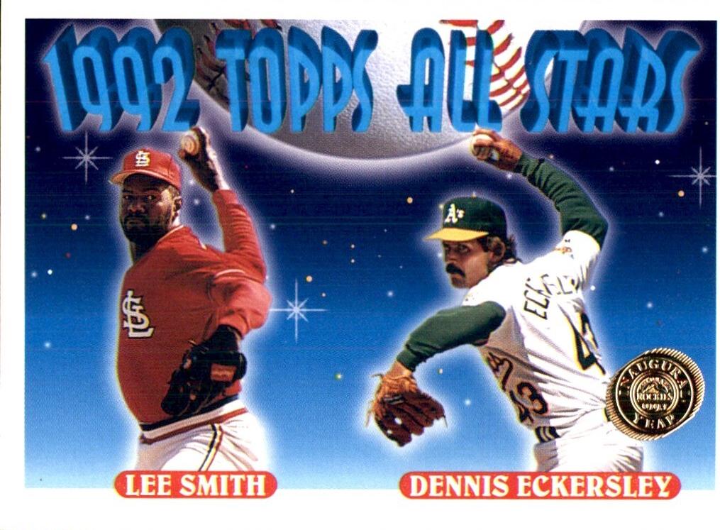 Lee Smith / Dennis Eckersley [Rockies Inaugural] #411
