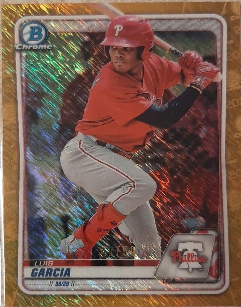 Luis Garcia [Gold Shimmer Refractor] #BCP-126