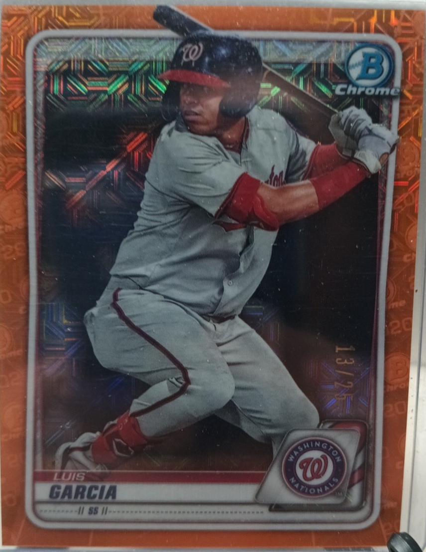 Luis Garcia [Orange Refractor] #BCP-114