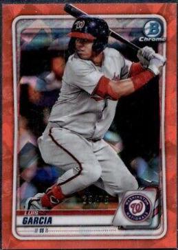 Luis Garcia [Orange Shimmer Refractor] #BCP-114