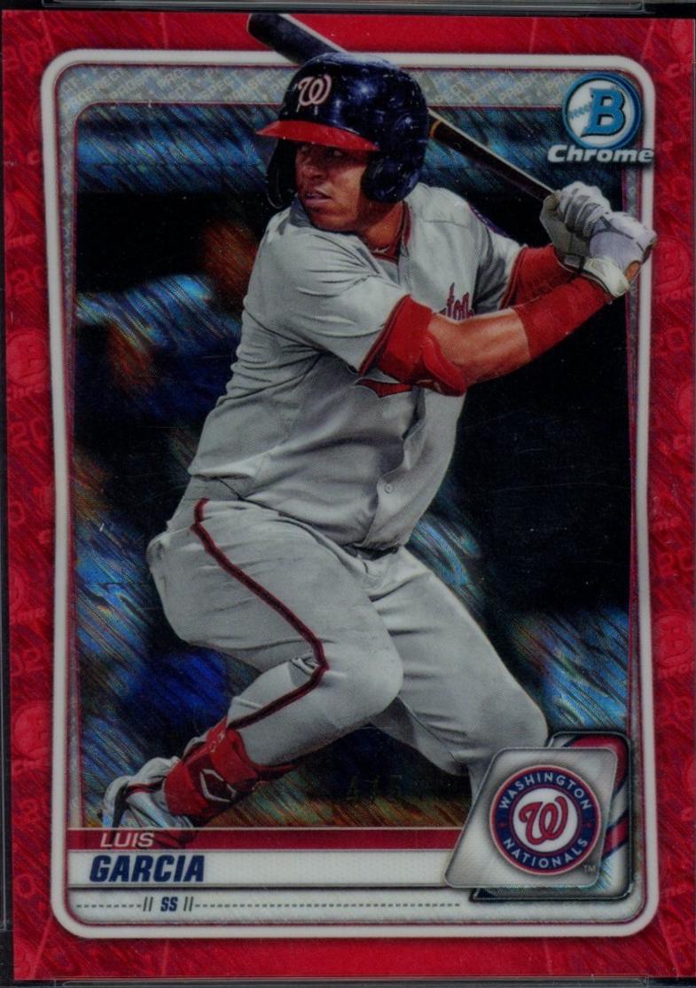 Luis Garcia [Red Shimmer Refractor] #BCP-114