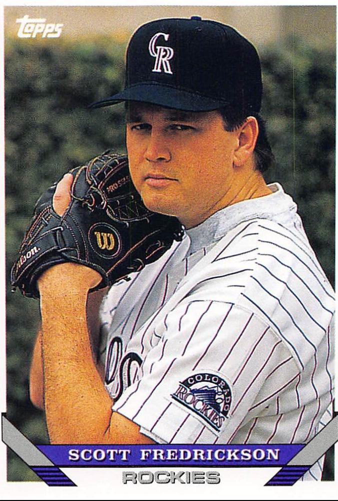 Scott Fredrickson [Rockies Inaugural] #489