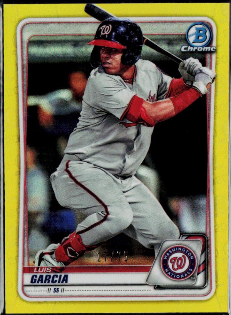 Luis Garcia [Yellow Refractor] #BCP-114