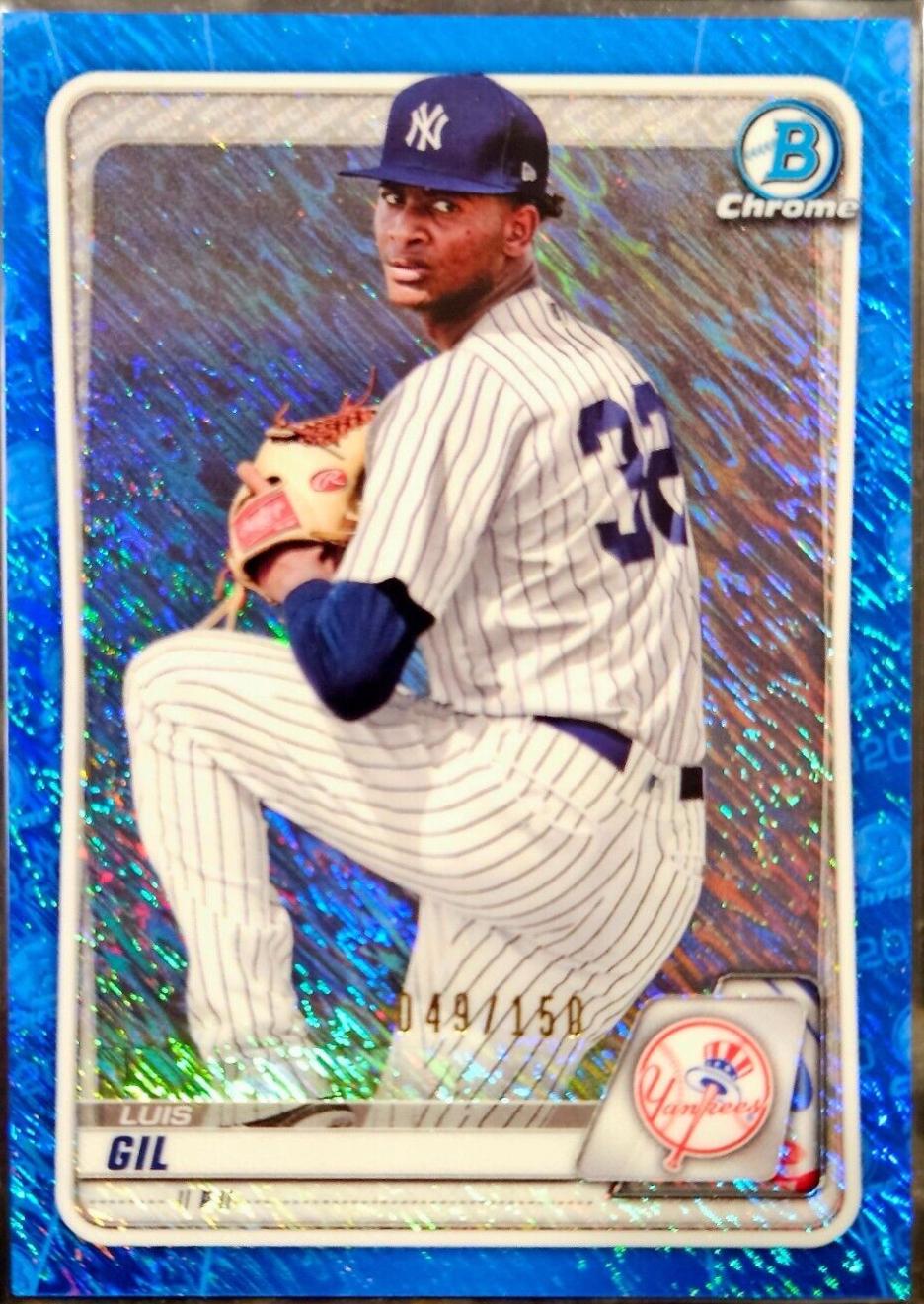 Luis Gil [Blue Shimmer Refractor] #BCP-132