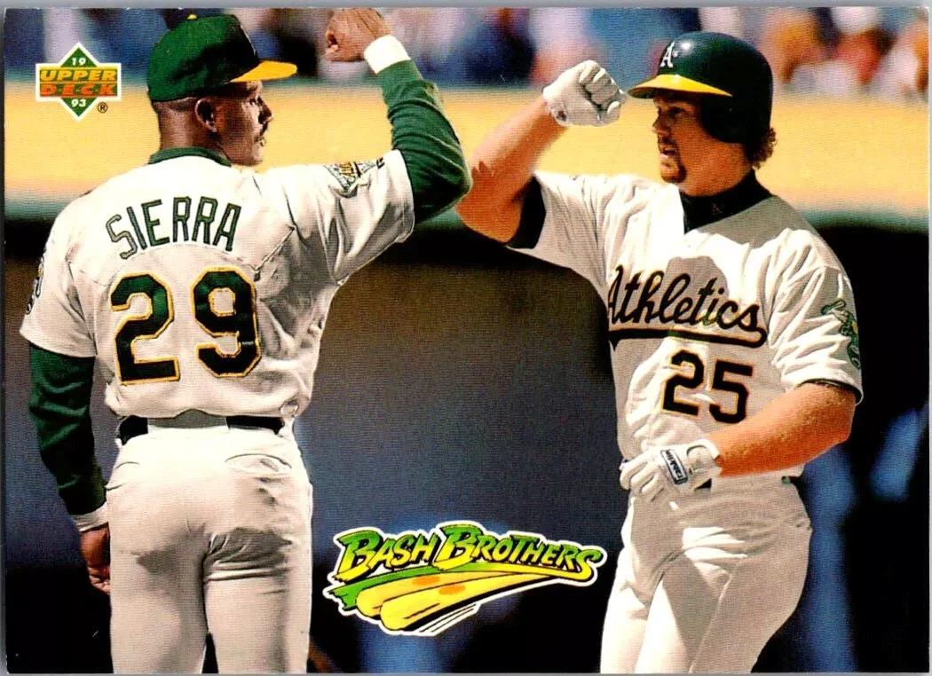 Bash Brothers: Ruben Sierra / Mark McGwire #49