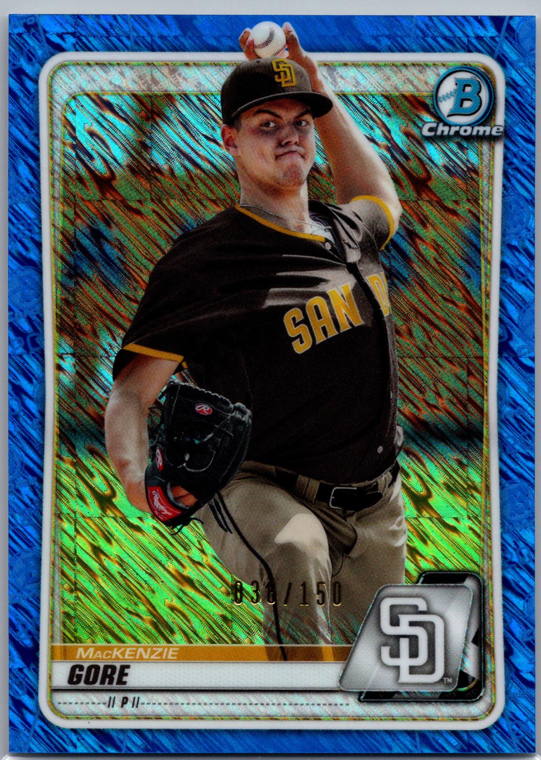 MacKenzie Gore [Blue Shimmer Refractor] #BCP-74