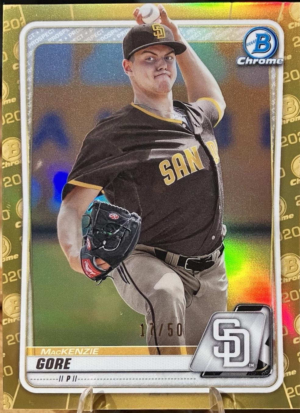 MacKenzie Gore [Gold Refractor] #BCP-74