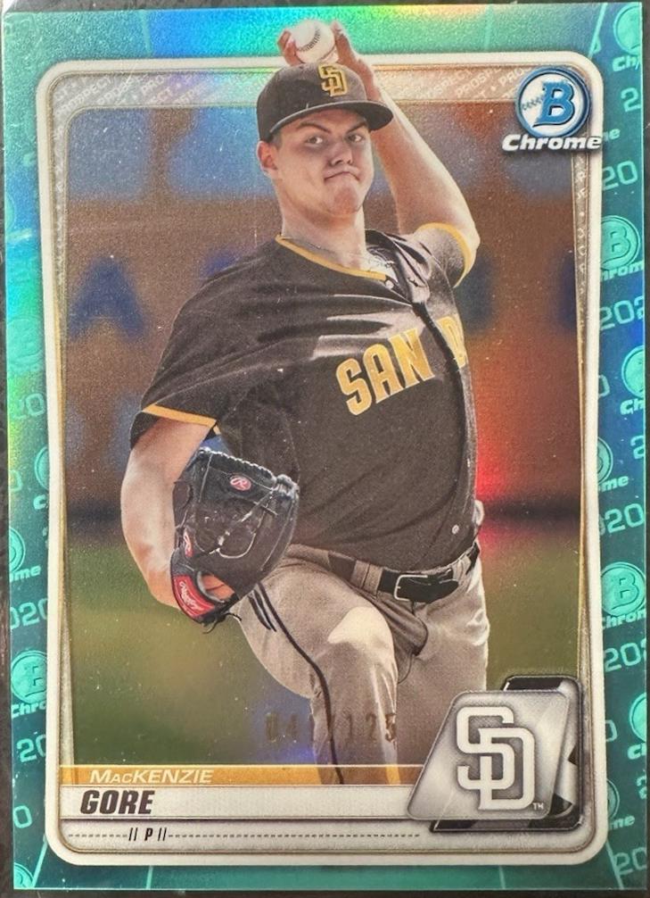 MacKenzie Gore [Green Shimmer Refractor] #BCP-74