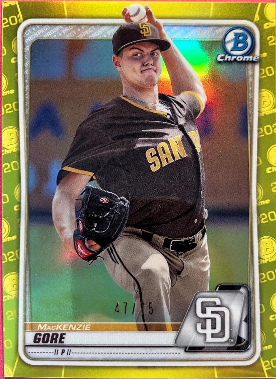 MacKenzie Gore [Yellow Refractor] #BCP-74