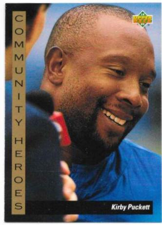 Kirby Puckett [Gold Hologram] #34