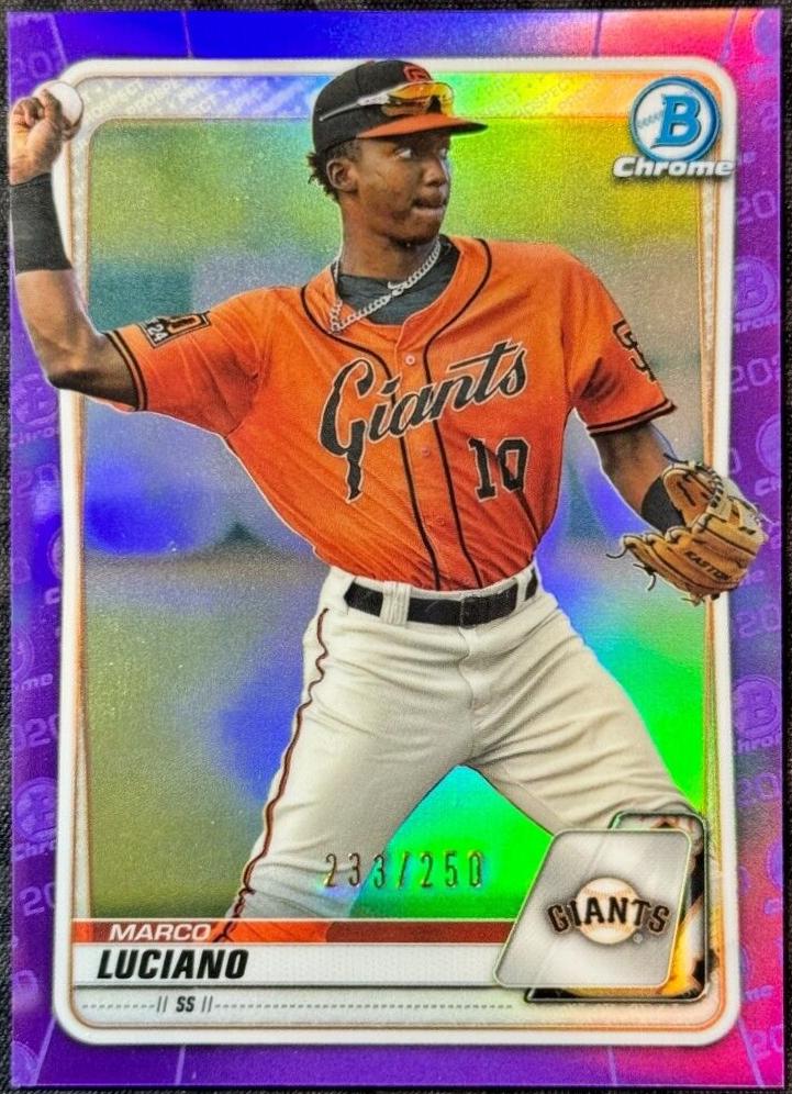 Marco Luciano [Purple Refractor] #BCP-103