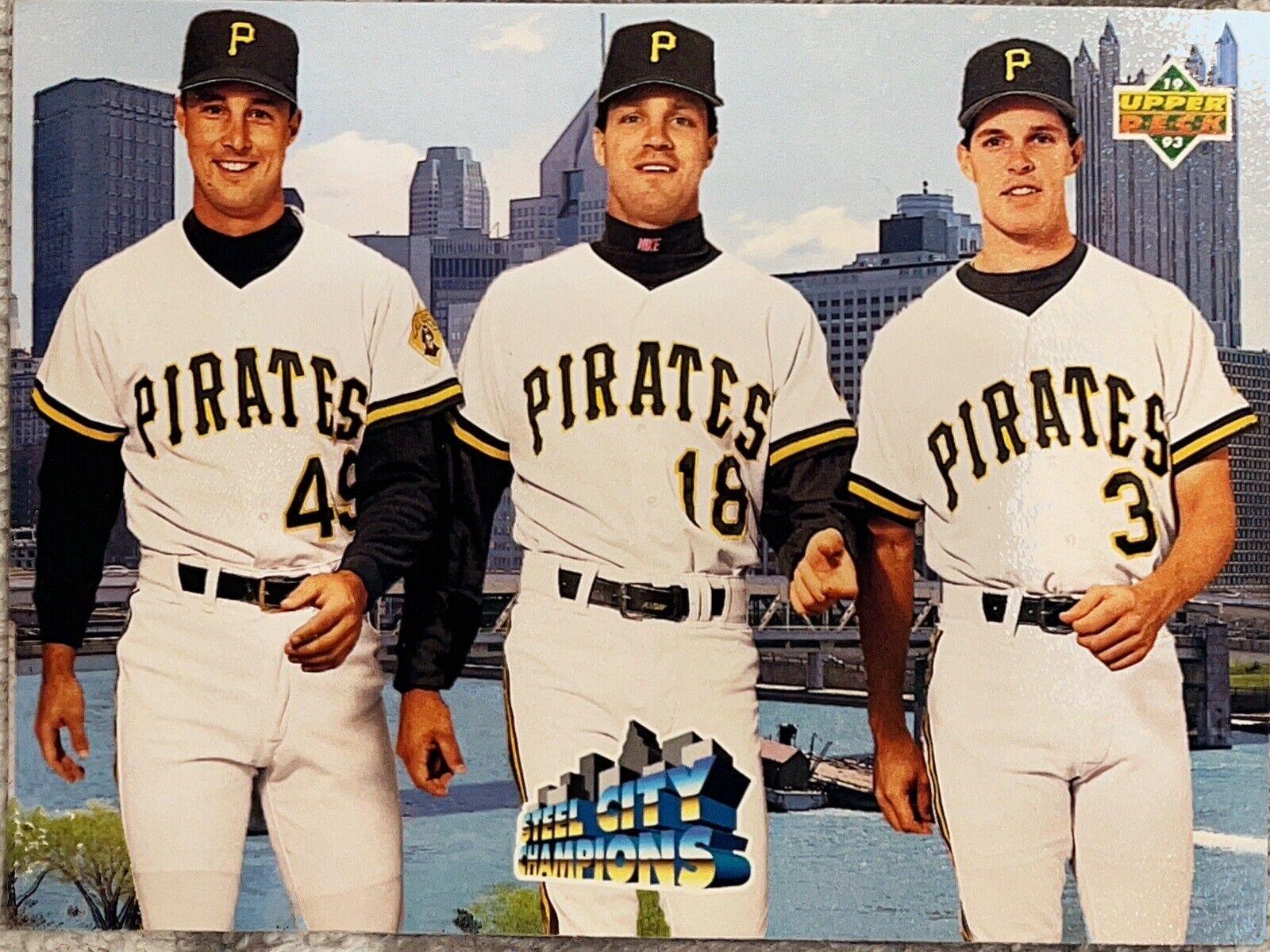 Tim Wakefield, Andy Van Slyke, Jay Bell #480