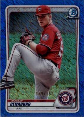 Mason Denaburg [Blue Shimmer Refractor] #BCP-24