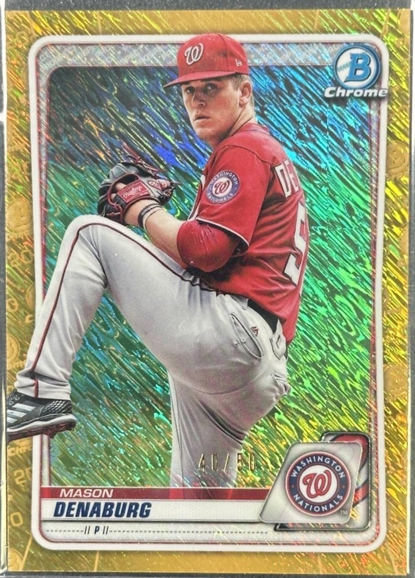 Mason Denaburg [Gold Shimmer Refractor] #BCP-24