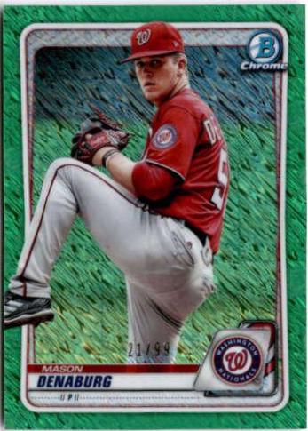 Mason Denaburg [Green Shimmer Refractor] #BCP-24
