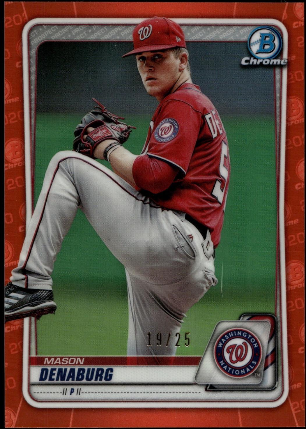 Mason Denaburg [Orange Refractor] #BCP-24