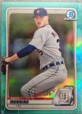Matt Manning [Aqua Refractor] #BCP-99