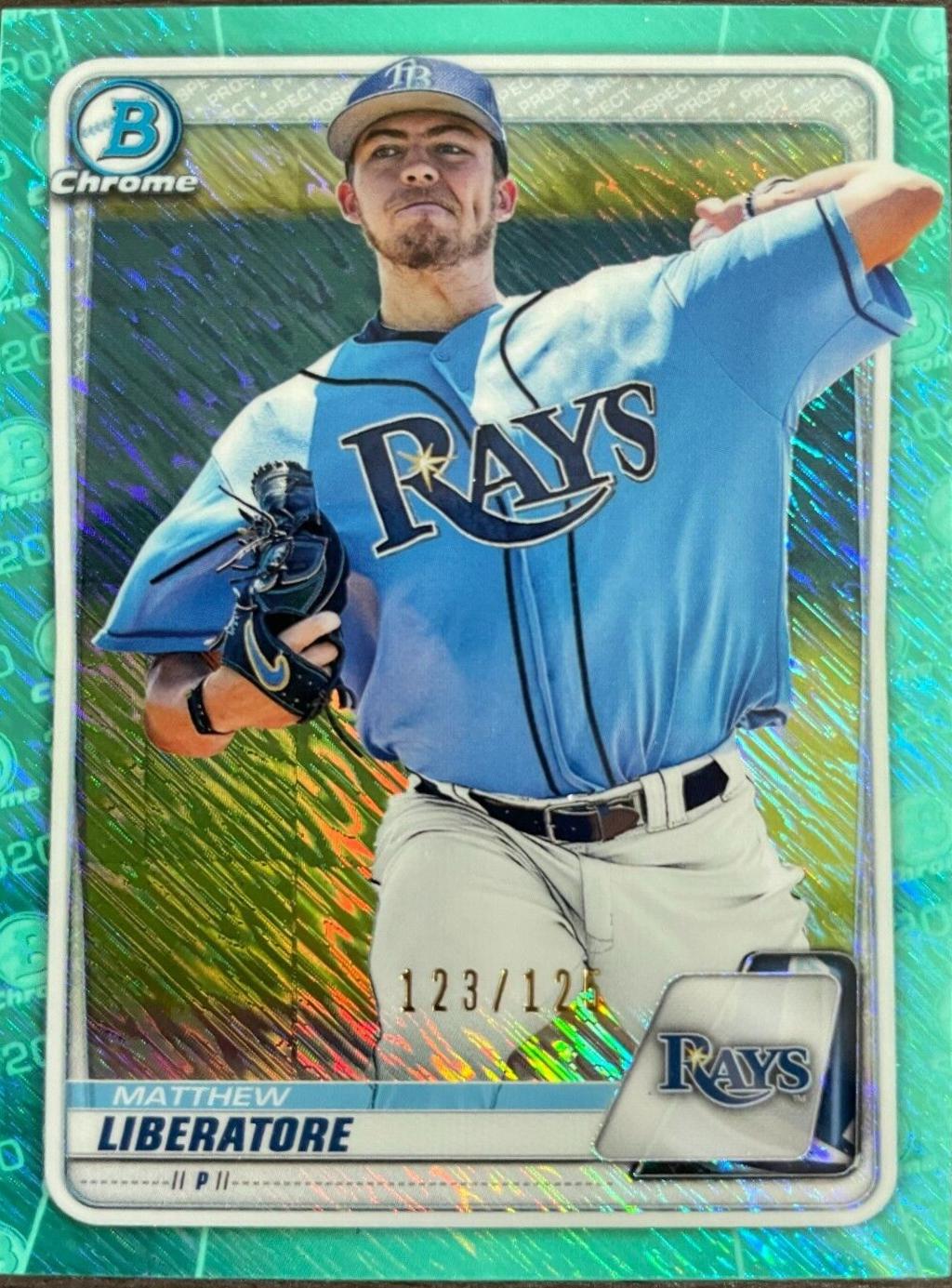 Matthew Liberatore [Aqua Shimmer Refractor] #BCP-89