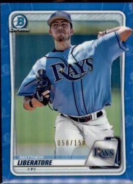 Matthew Liberatore [Blue Shimmer Refractor] #BCP-89