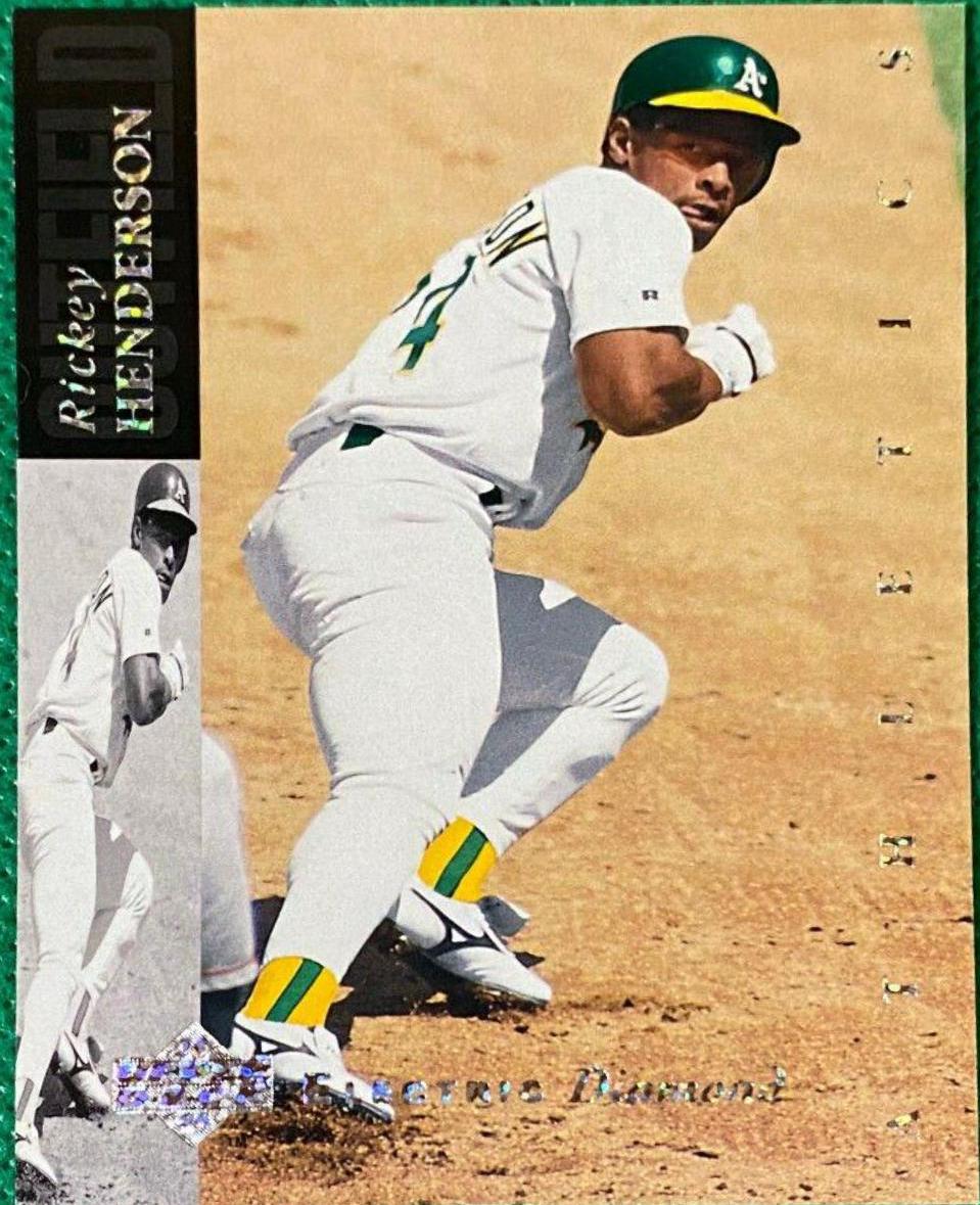 Rickey Henderson [Electric Diamond] #60