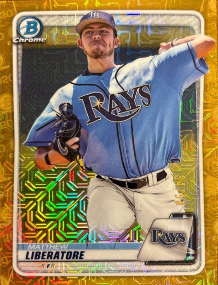 Matthew Liberatore [Gold Shimmer Refractor] #BCP-89
