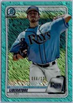 Matthew Liberatore [Green Shimmer Refractor] #BCP-89