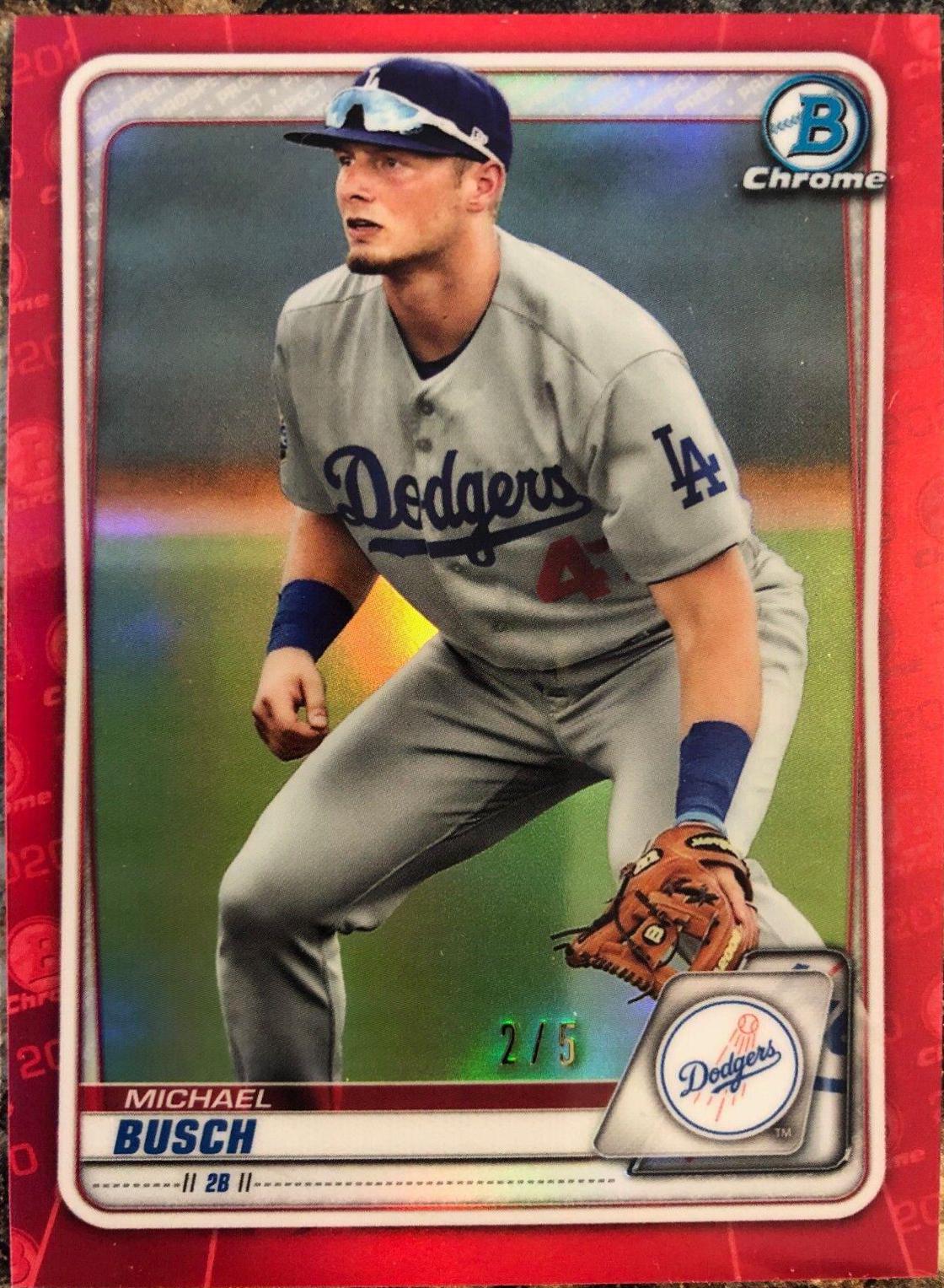 Michael Busch [Red Refractor] #BCP-152