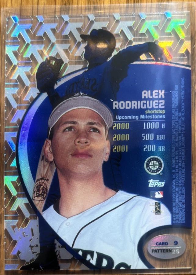 Alex Rodriguez [Pattern 25] #9