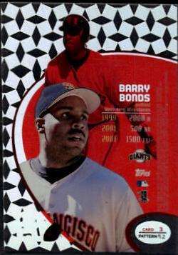 Barry Bonds [Pattern 52] #3